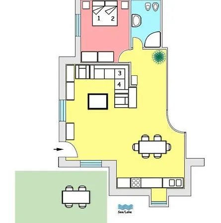 Olive Ferienwohnung Mit Garten Διαμέρισμα Vercana